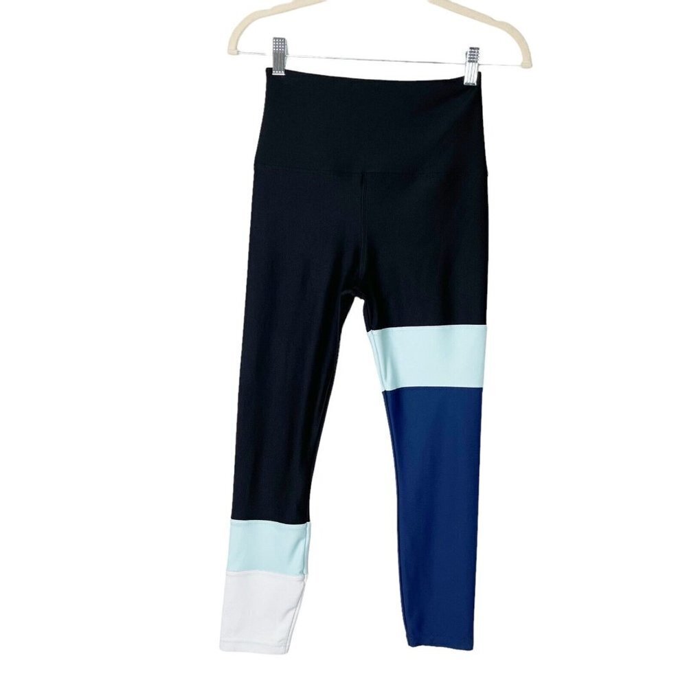 Soul Cycle Leggings‎ Womens Size XS Colorblock Crop